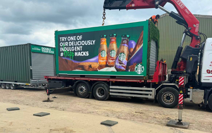 Coffee Chain Festival Container Conversion